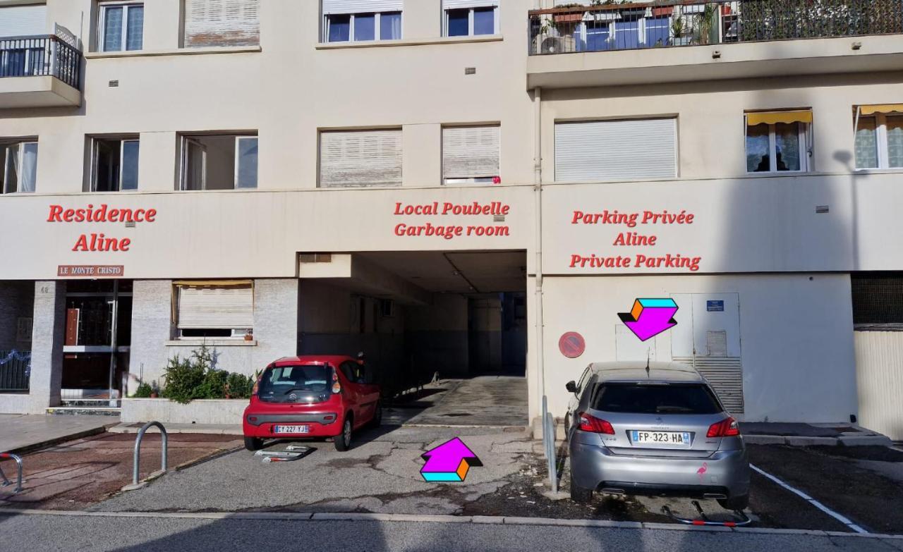 Nice Charmant 3 Pieces Proche Mer Parking エクステリア 写真